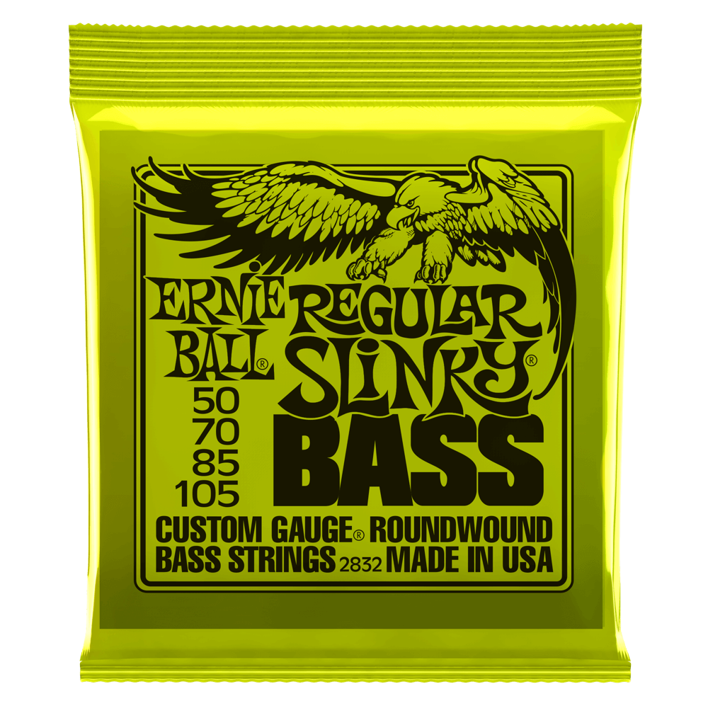 Ernie Ball Slinky Bass Strings Extra Super Regular Hybrid Power Beefy 4 String