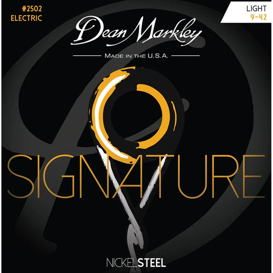 Dean Markley Signature 09-42 Regular Nickel Electric Guitar Strings 2502