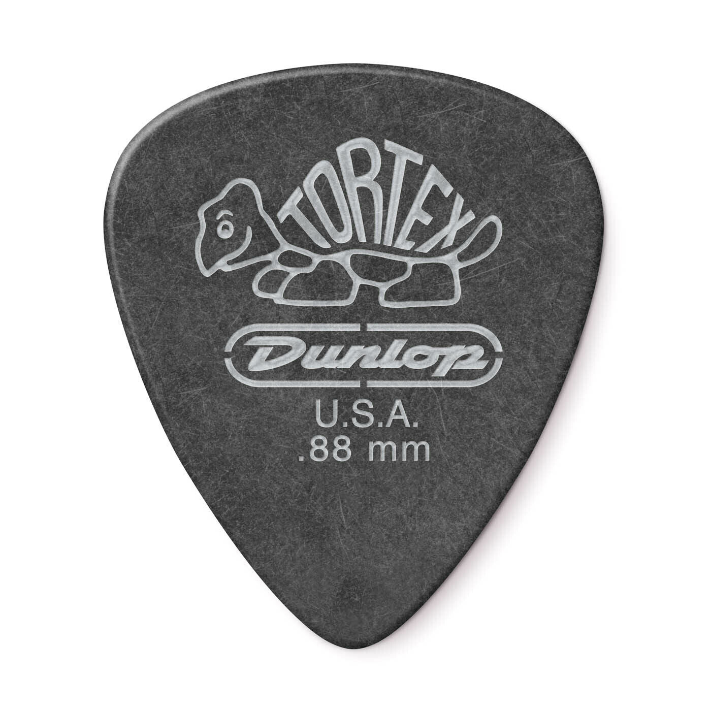 Dunlop Tortex Pitch Black Guitar Picks Plectrums - bags of 6 picks - all gauges