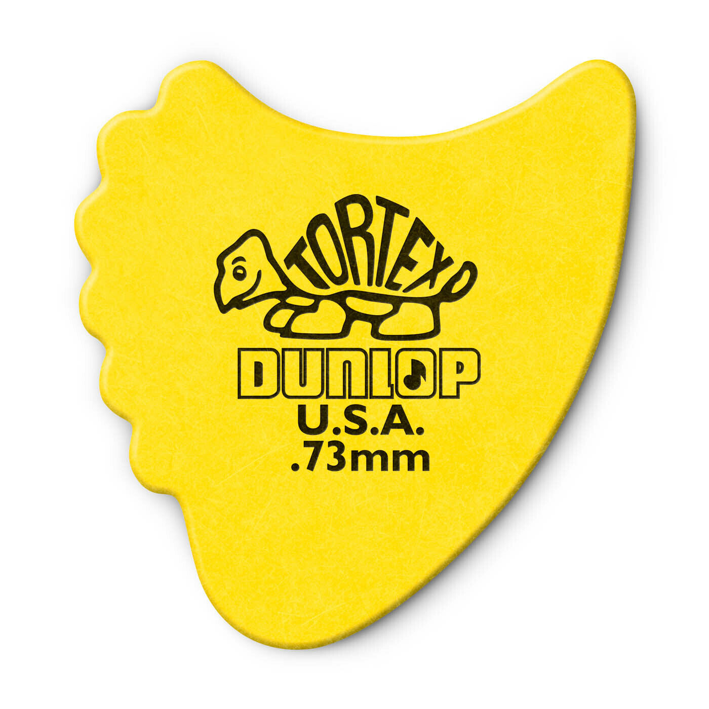 Dunlop Tortex Fin Guitar Picks Plectrums - bags of 6 picks - all gauges