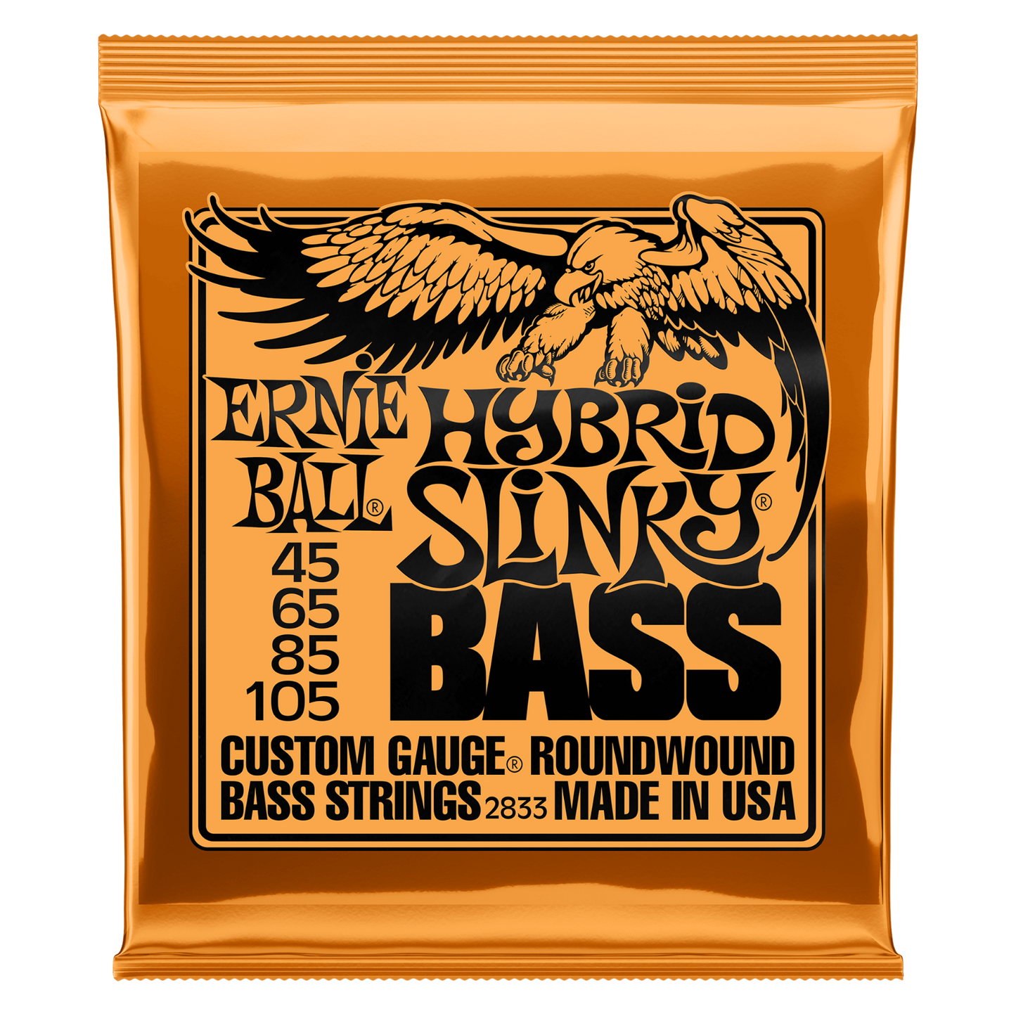 Ernie Ball Slinky Bass Strings Extra Super Regular Hybrid Power Beefy 4 String