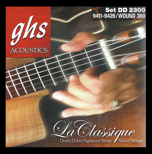 Ghs Doyle Dykes Signature 28-43w Classical Guitar Strings DD2300