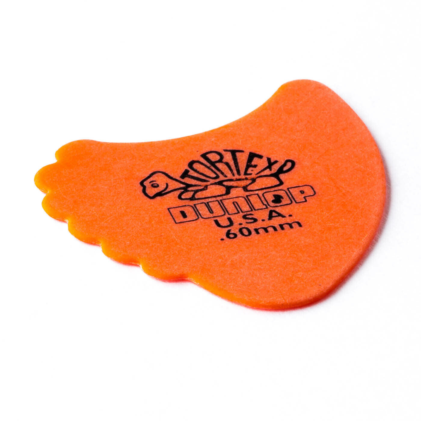 Dunlop Tortex Fin Guitar Picks Plectrums - bags of 6 picks - all gauges