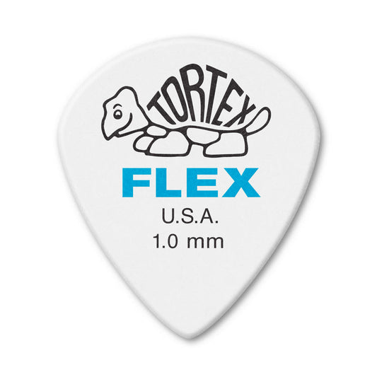 Jim Dunlop Tortex Flex Jazz III XL 1.00mm Plectrums - (Bag of 12 Picks)