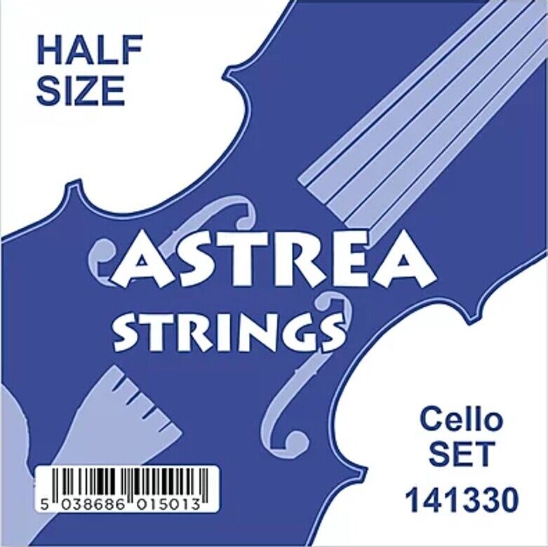 Astrea half Size Chrome Tape Wound Cello String Set 141330