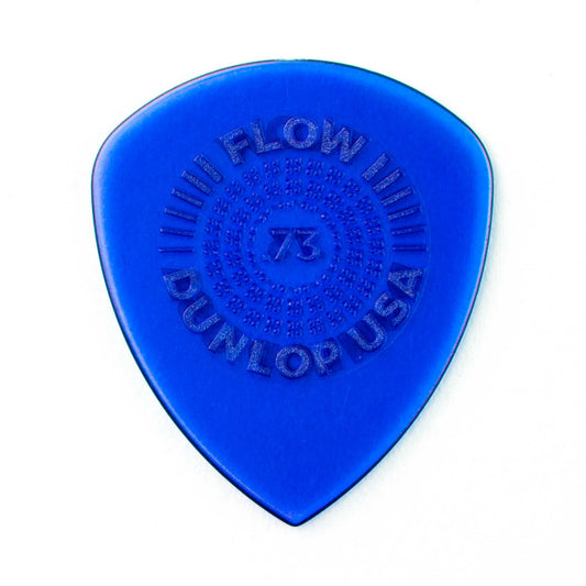 Jim Dunlop Flow Standard Grip 0.73mm Plectrums - (Bag of 6 Picks)