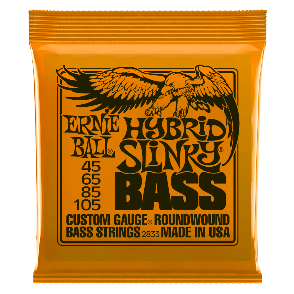 Ernie Ball Slinky Bass Strings Extra Super Regular Hybrid Power Beefy 4 String