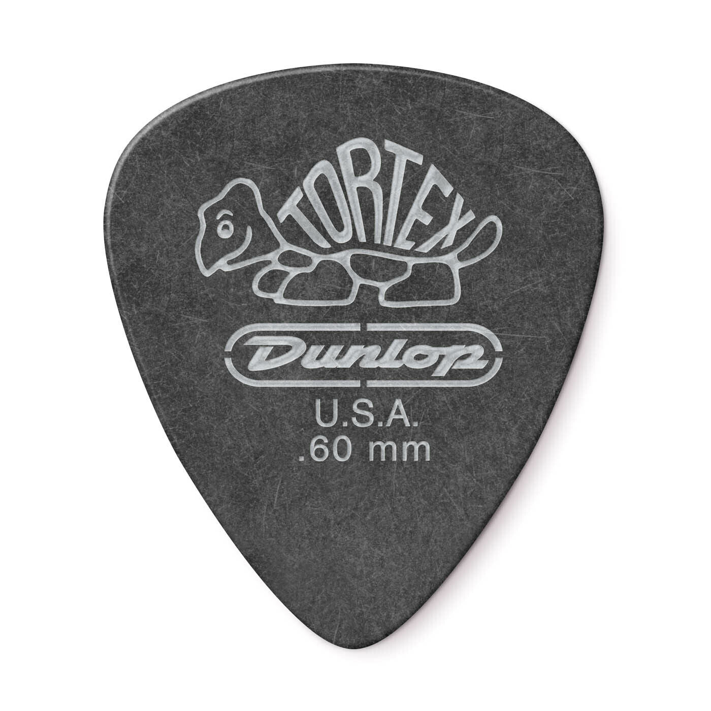 Dunlop Tortex Pitch Black Guitar Picks Plectrums - bags of 6 picks - all gauges