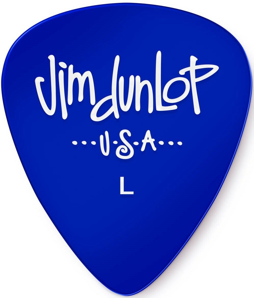 Jim Dunlop Gels Plectrums Picks - bags of 6 Picks - all gauges