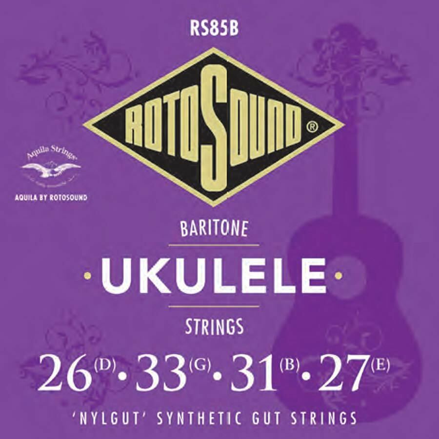 Rotosound Baritone 24-28 Nylgut Synthetic Gut Ukulele Strings RS85B