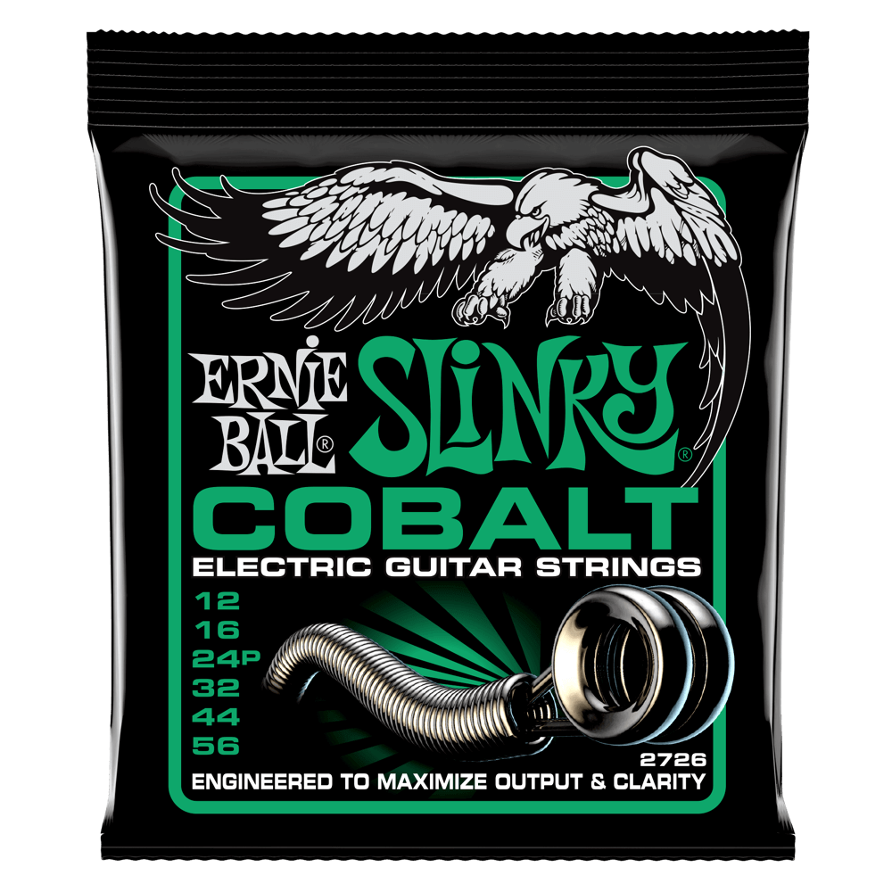 Ernie Ball Cobalt Slinky Electric Guitar Strings super regular hybrid power ect