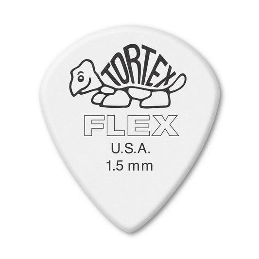 Jim Dunlop Tortex Flex Jazz III XL 1.50mm Plectrums - (Bag of 12 Picks)