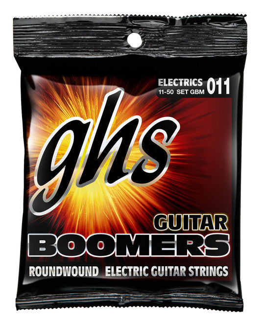 Ghs Boomers 11-50 Medium Nickel Wound Electric Guitar Strings GBM