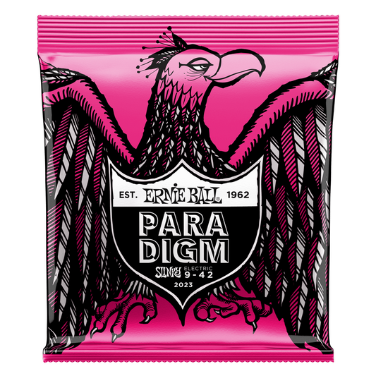 Ernie Ball PARADIGM Super Slinky 09-42 Nickel Electric Guitar Strings 2023