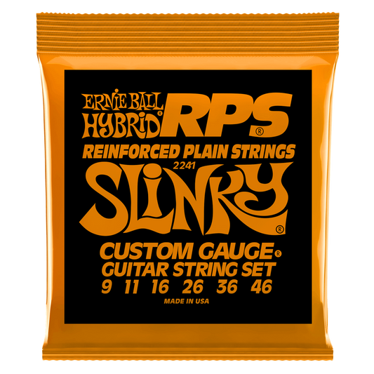 Ernie Ball RPS Hybrid Slinky 09-46 Nickel Wound Electric Guitar Strings 2241