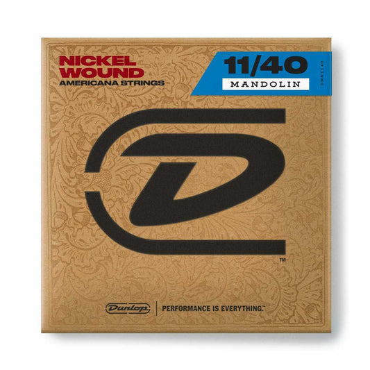 Dunlop Mandolin Nickel Wound or Phosphor Bronze Mandolin String Sets