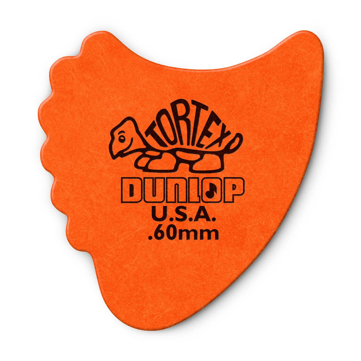 Dunlop Tortex Fin Guitar Picks Plectrums - bags of 6 picks - all gauges