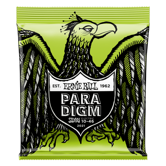 Ernie Ball Paradigm Regular Slinky 10-46 Electric Guitar Strings 2021