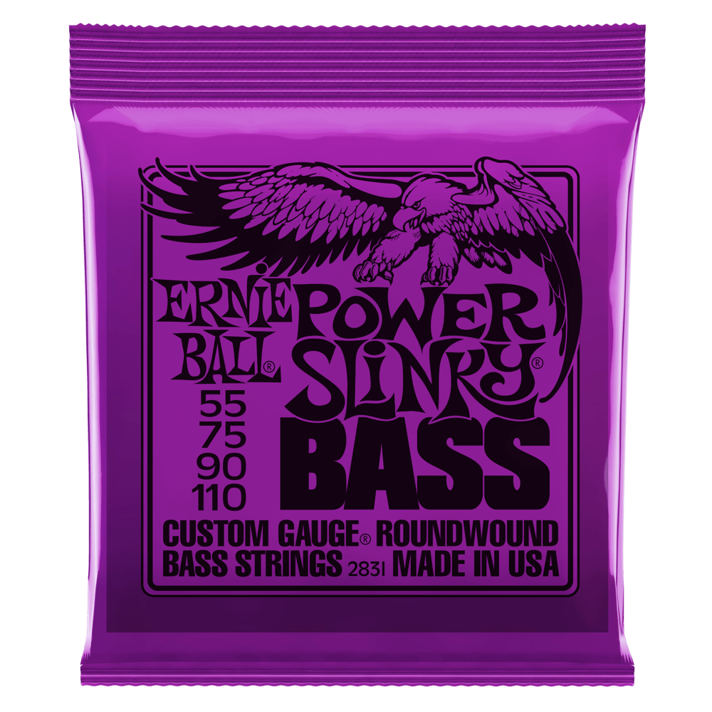 Ernie Ball Slinky Bass Strings Extra Super Regular Hybrid Power Beefy 4 String