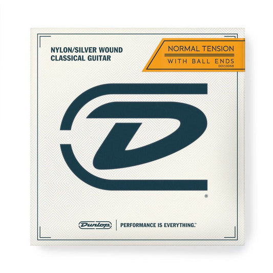 Dunlop Performance Nylon & Silver Wound Classical Guitar Strings DCV100NB