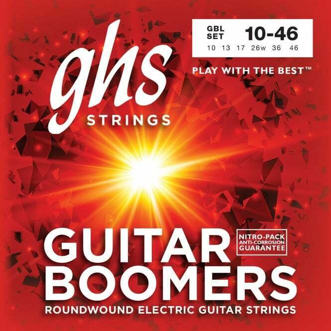 Ghs Boomers 10-46 Light Nickel Wound Electric Guitar Strings GBL