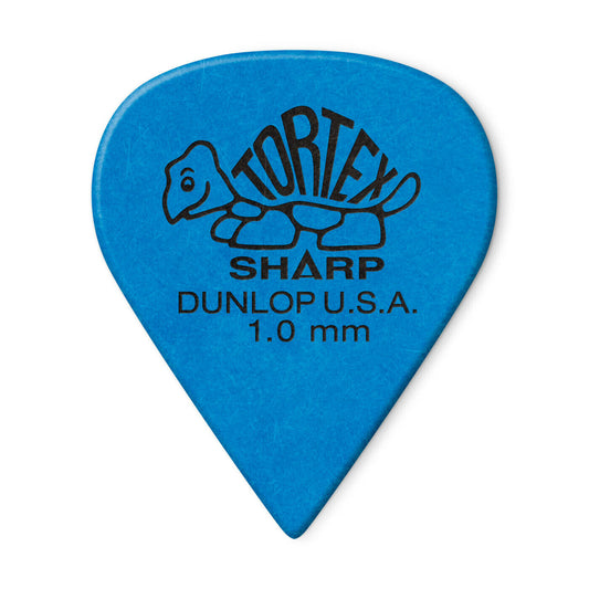 Dunlop Tortex Sharp Guitar Picks Plectrums - bags of 6 picks - all gauges