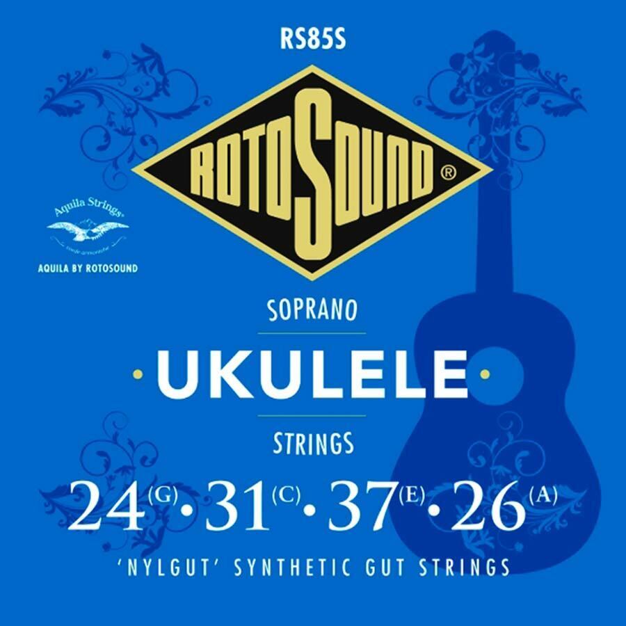 Rotosound Soprano 24-26 Nylgut Synthetic Gut Ukulele Strings RS85S