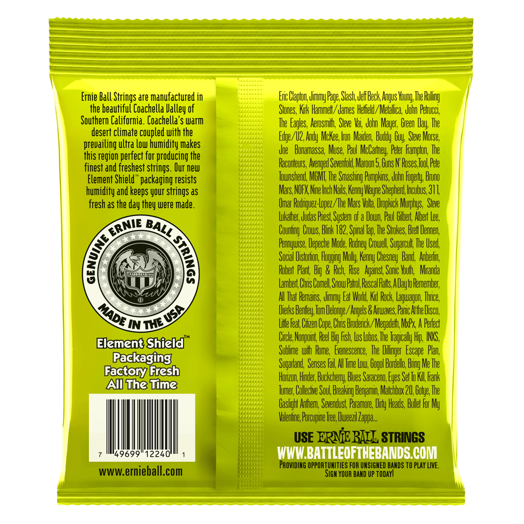 Ernie Ball RPS Regular Slinky 10-46 Nickel Wound Electric Guitar Strings 2240