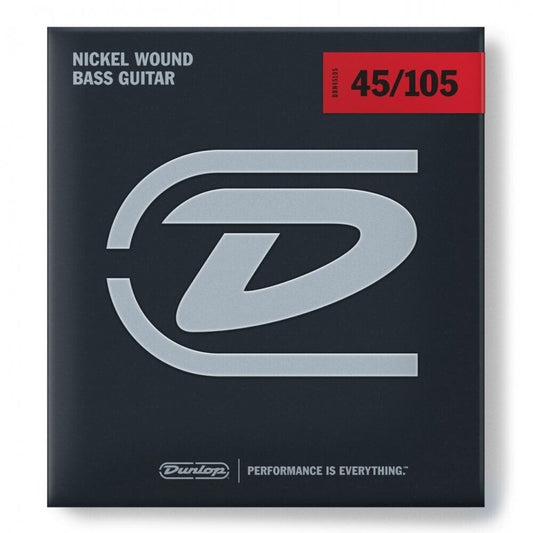 Dunlop Nickel 45-105 Medium Bass Guitar Strings DBN45105