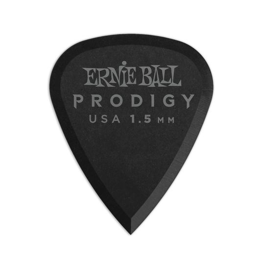 Ernie Ball Prodigy Non-Slip Grip Delrin Material Plectrums - Bags of 6 Picks