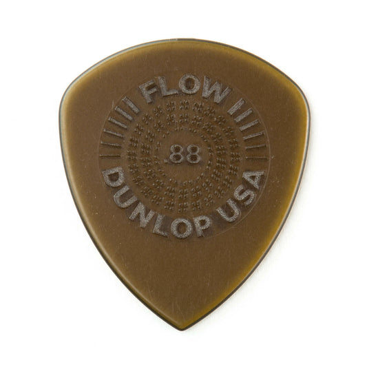 Jim Dunlop Flow Standard Grip 0.88mm Plectrums - (Bag of 6 Picks)