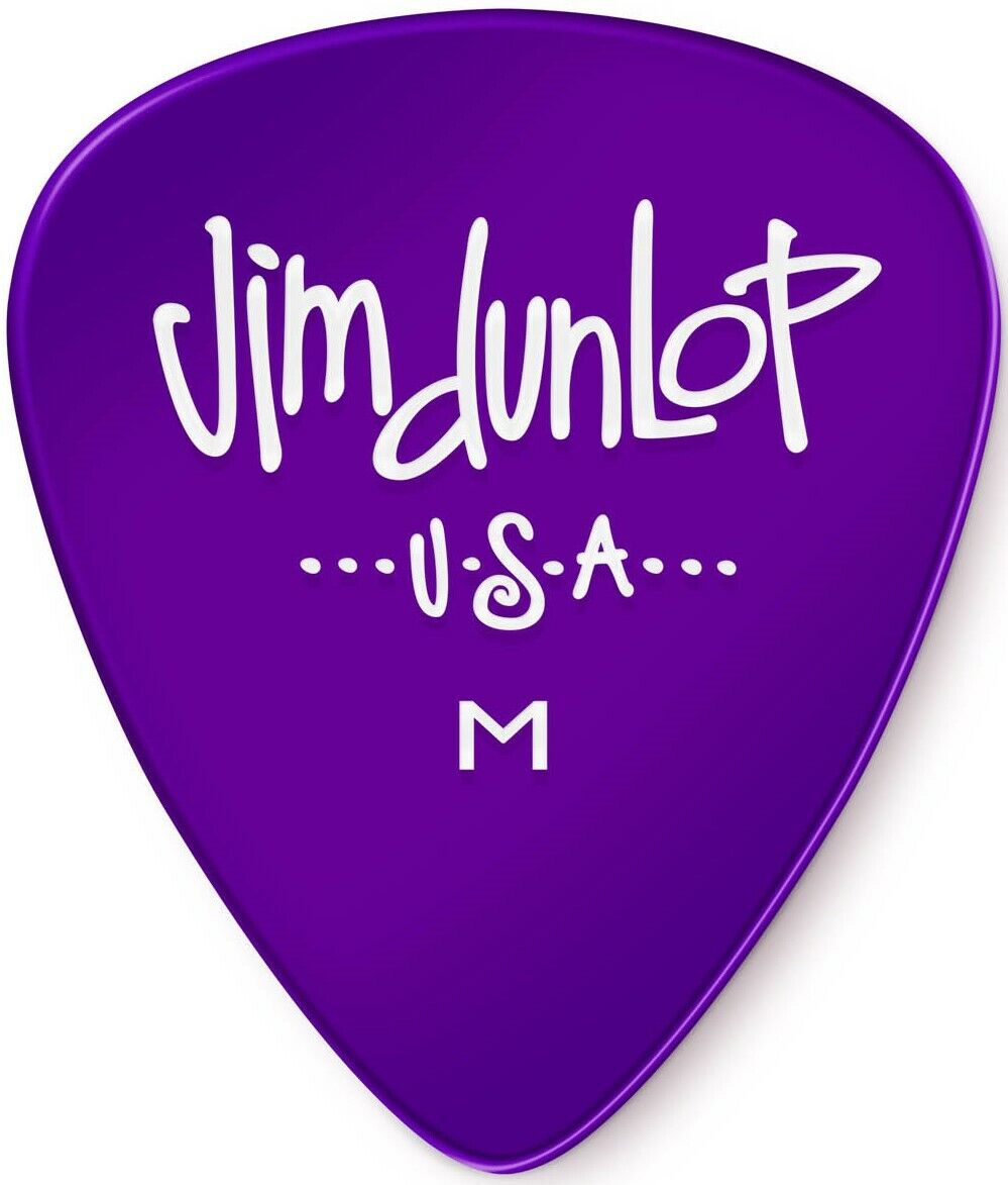 Jim Dunlop Gels Plectrums Picks - bags of 6 Picks - all gauges