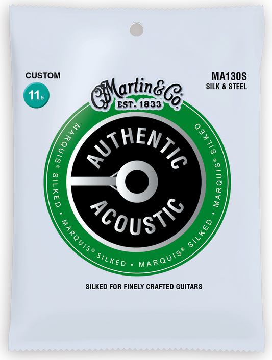 Martin Marquis Silked Silk & and Steel 11.5-47 Acoustic Guitar Strings MA130S