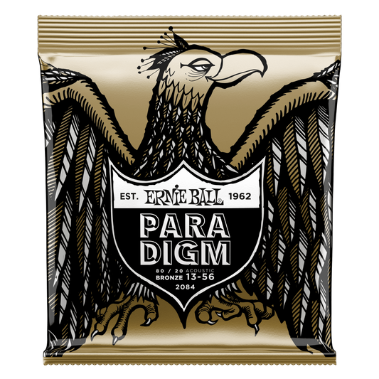 Ernie Ball Paradigm 80/20 Bronze Medium 13-56 Acoustic Guitar Strings 2084