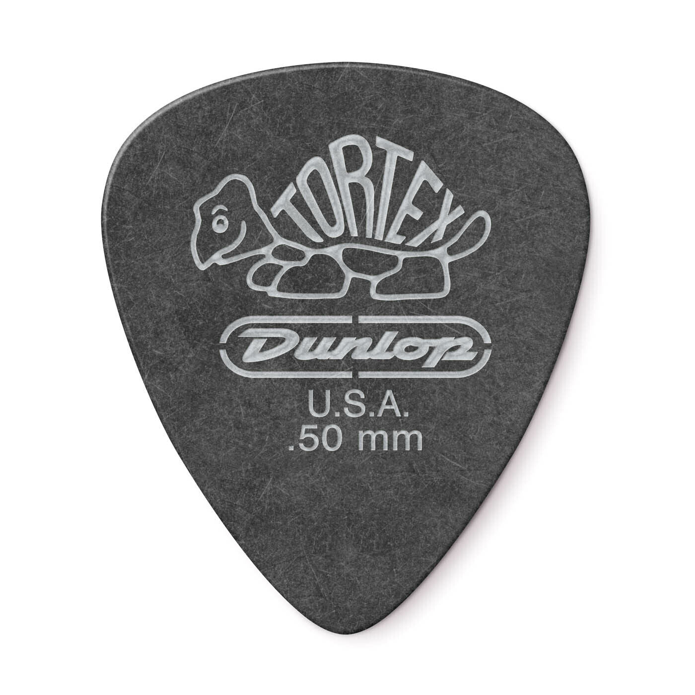 Dunlop Tortex Pitch Black Guitar Picks Plectrums - bags of 6 picks - all gauges