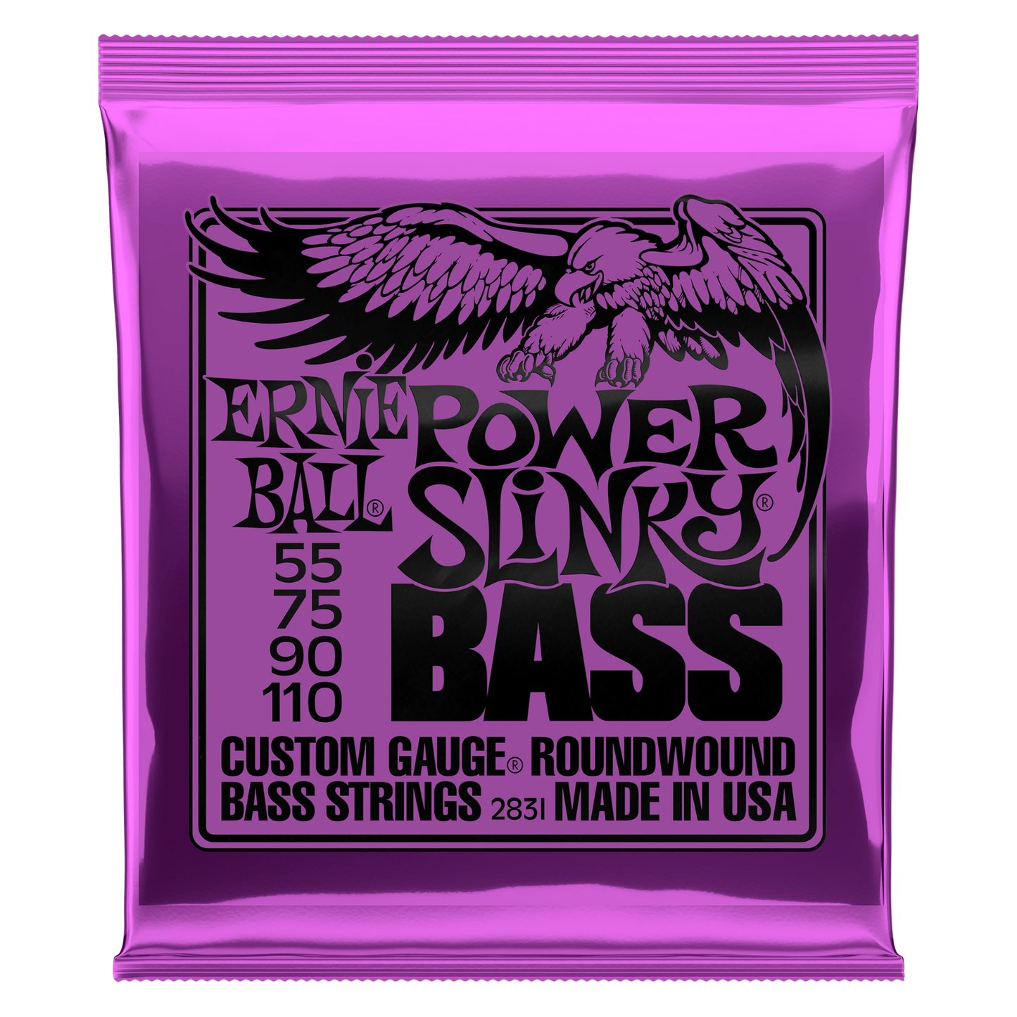 Ernie Ball Slinky Bass Strings Extra Super Regular Hybrid Power Beefy 4 String